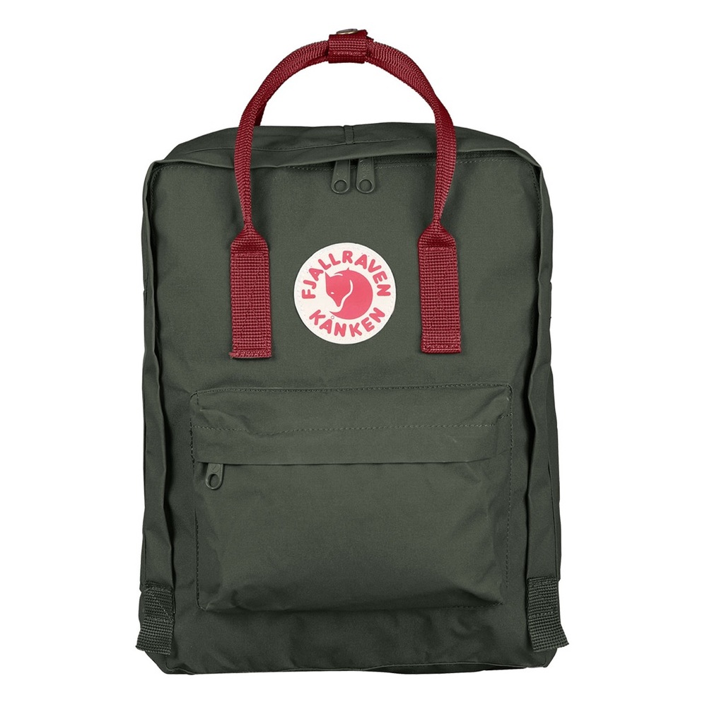 COPY - Kanken Mini Backpack Forest Green/Ox Red